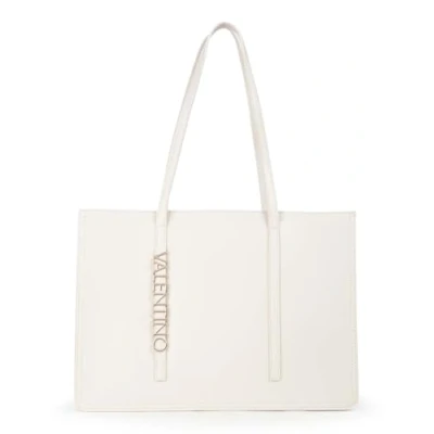 Abbildung von Valentino Bags WALL RE Shopping Bag, Damen, Größe: One Size, Ecru