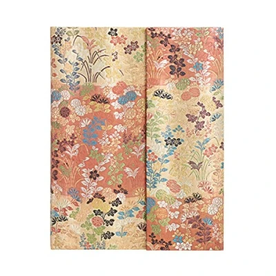 Abbildung von Kara ori (Japanese Kimono) Ultra Lined Journal: Hardcover, 120 gsm, ribbon marker, memento pouch, wrap closure