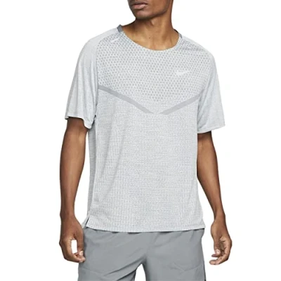 Abbildung von Nike Performance Dfadv TECH Ultra SS Sport Tshirt, Herren, Größe: Large, Smoke grey/grey fog