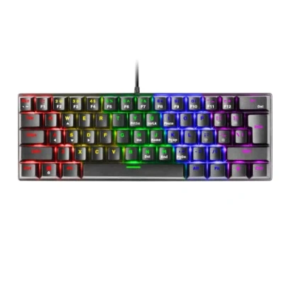 Abbildung von Mars Gaming MK60 Schwarz, Mechanische Tastatur FRGB, Antighosting, Switch Mechanischer Blau, US Sprache