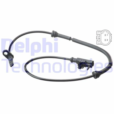 Abbildung von DELPHI SS20678 ABS Sensor aktiver 845 MITSUBISHI: Colt 6, VI CZC Cabrio, SMART: Forfour I