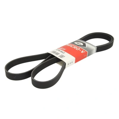Abbildung von GATES 6PK1845 Keilrippenriemen 1845 6 Polyester, EPDM (Ethylen Propylen Dien Kautschuk) RoadMax Value Line FORD: MONDEO 4 Turnier,