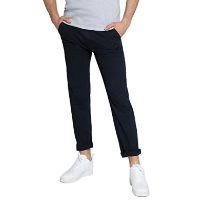 Abbildung von STHUGE Herren Modern Fit Chinohose, Dunkel Marine, 44W / 32L EU