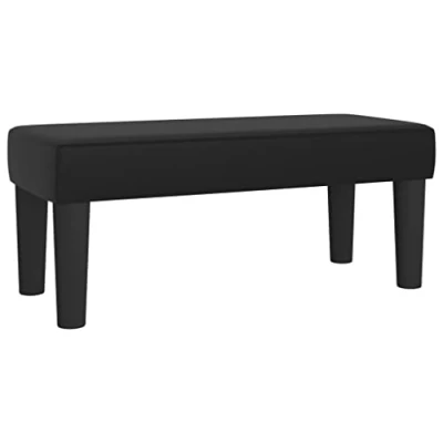 Abbildung von vidaXL Sitzbank Schwarz 70x30x30 cm Kunstleder