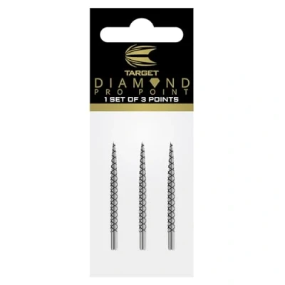 Abbildung von Target Steel Dartspitzen Diamond Pro Points Silber, 3 Stück (32mm)