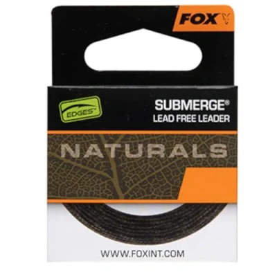 Abbildung von Fox Edges Naturals Submerge Leader (10m) 30lb Karpfen Vorfachmaterial