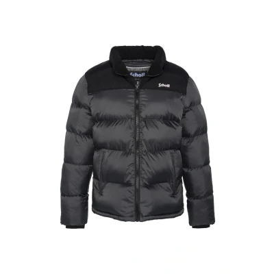 Abbildung von Schott AVEC Empiecements Winterjacke, Herren, Größe: XL, Anthracite