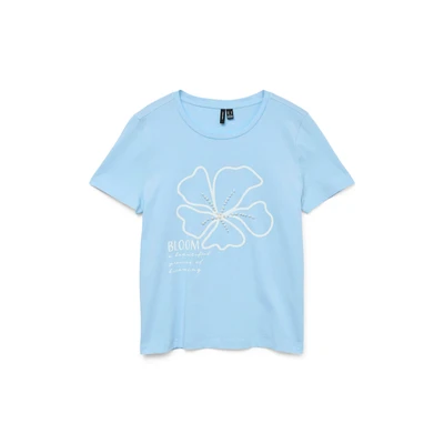 Abbildung von Vero Moda Kurzarmshirt VMSORA FRANCI SS TOP BOX JRS SPE GA