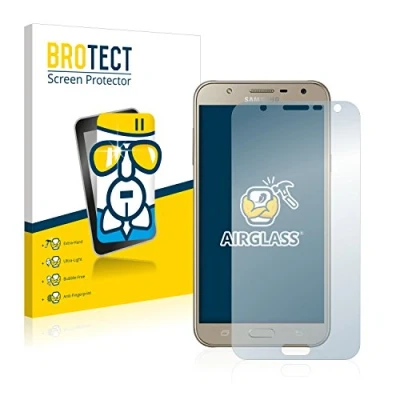 Abbildung von BROTECT Schutzglas für Samsung Galaxy J7 Core Schutzfolie Panzer Folie Glas [Extrem Kratzfest 9H, Anti Fingerprint, Ultra Transparent]