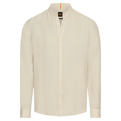 Abbildung von BOSS RACE Hemd, Herren, Größe: Small, Light beige