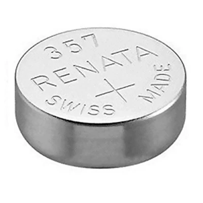 Abbildung von Uhrenbatterie Renata Single Swiss 357 oder SR44SW AG13 1.55V (1 x SR 44 SW)