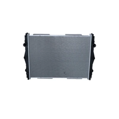 Abbildung von NRF 509745 Kühler, Motorkühlung Aluminium 750 537 56 ohne Rahmen Kühlrippen gelötet