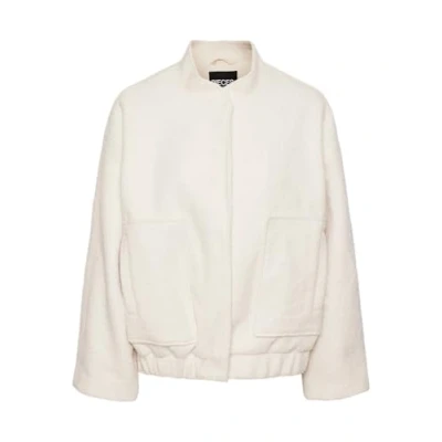 Abbildung von Pieces Pcjenny Loose Bomberjacke, Damen, Größe: Medium, Birch