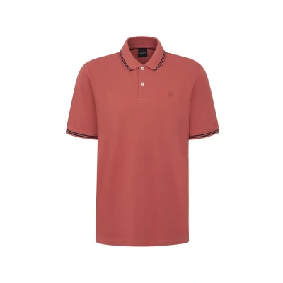 Abbildung von bugatti Basic Poloshirt, Herren, Größe: 4XL, Apricot