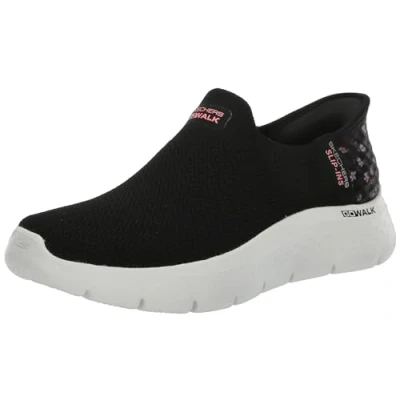 Abbildung von Skechers Damen Slip in Sneaker Go Walk Flex Sunset Rose schwarz