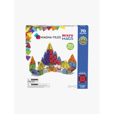 Abbildung von Magna Tiles MicroMAGS Bausatz 70 Teile