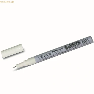 Abbildung von 12 x Pilot Lackmaler Extra Fein 0,5 weiß
