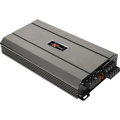 Abbildung von Excalibur X4100.4 Auto Verstärker HiFi Stereo 4 Kanal 2400 Watt Max Kfz Mini Mit x 600 Endstufe Auto, Bass Boost 12 dB, Variable Frequenzweiche, Remote Anschluss, Subwoofer Bridge