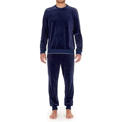 Abbildung von HOM Catane Nachtwäsche Shirt, Herren, Größe: XXL, Navy