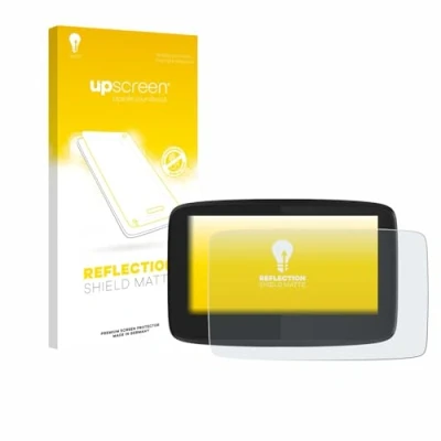 Abbildung von upscreen Entspiegelungs Schutzfolie für TomTom GO 620 Displayschutz Folie Matt [Anti Reflex, Anti Fingerprint]