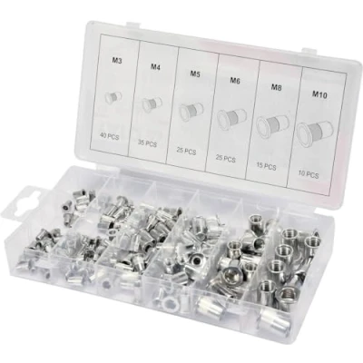 Abbildung von Yato Aluminium Einnietmuttern M3 M10 150Stück (YT 36460)