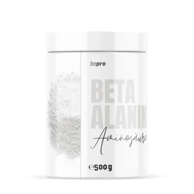 Abbildung von Beta Alanin ohne Zusätze Hochdosiert Vegan 500g direkt vom Hersteller BetterProtein® hochdosierte Aminosäuren zum Muskelaufbau und Abnehmen