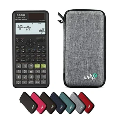 Abbildung von CALCUSO Sparpaket Hellgrau mit Taschenrechner Casio FX 87DE Plus 2