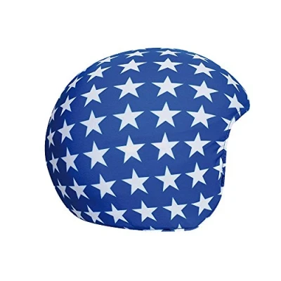 Abbildung von Coolcasc Multisport Helm Cover Sterne BLAU Print