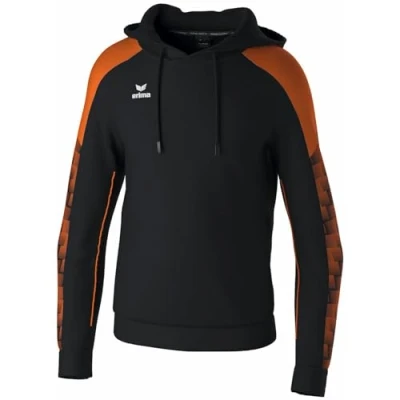 Abbildung von Erima Herren EVO Star Kapuzenpullover (1072410), schwarz/orange, S