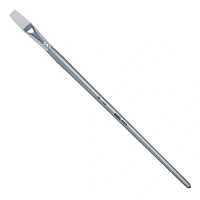 Abbildung von Liquitex 6923010 Basics Pinsel, Synthetikpinsel für Acrylfarben, langlebig, robust und formstabil Flachpinsel Nr. 10