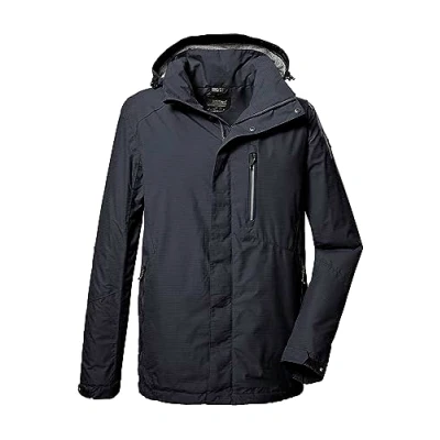 Abbildung von killtec Herren Funktionsjacke/Outdoorjacke mit abzippbarer Kapuze KOS 256 MN JCKT_CARLEB, dunkelnavy, 3XL, 41364 000