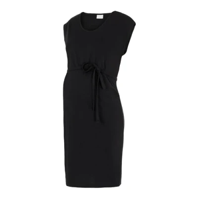 Abbildung von Mamalicious Umstands MINI Mljade Jerseykleid, Damen, Größe: Medium, Black