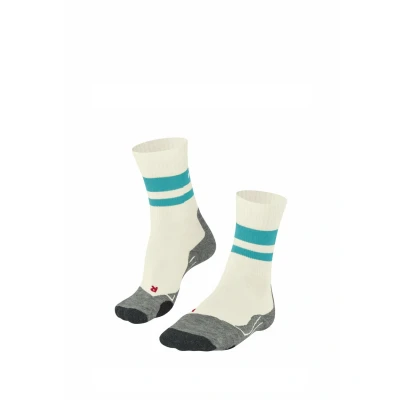 Abbildung von FALKE Damen Wandersocken TK2 Explore W So Wolle Funktionsmaterial antiblasen dick 1 Paar, Weiß Off White 2040, 41 42