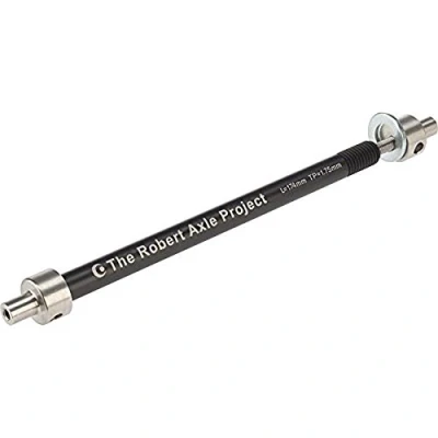 Abbildung von Croozer Unisex Erwachsene Steckachse 3092049012 Steckachse, Schwarz, 174 180mm