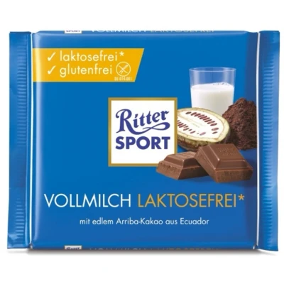Abbildung von Ritter Sport Vollmilch Laktosefrei 100G