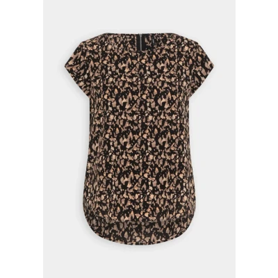 Abbildung von ONLY VIC SS AOP NOOS PTM Bluse, Damen, Größe: 34, Black
