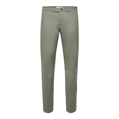 Abbildung von Selected Homme Slhslim NEW Miles Chino, Herren, Größe: 33x34, Vetiver