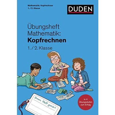 Abbildung von Übungsheft Mathematik Kopfrechnen 1./2. Klasse: Mit Stickern und Lernerfolgskarten (Übungshefte Grundschule Mathematik)