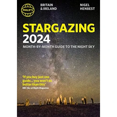 Abbildung von Philip&#039;s Stargazing 2024 Month by Guide to the Night Sky Britain &amp; Ireland