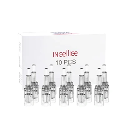 Abbildung von Dermapen 36 Mikronadeln Derma Pen Nadeln Gewinde Schlitz Nadel patrone 10 Stück