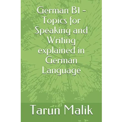 Abbildung von German B1 Topics for Speaking and Writing explained in Language