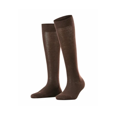 Abbildung von Falke Sensitive London Softtop Suitable FOR Diabetics Kniestrümpfe, Damen, Größe: 39 42, Dark brown
