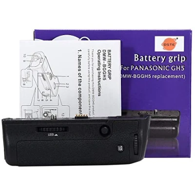 Abbildung von DSTE DMW BGGH5 BGGH5GK Vertikaler Batteriegriff für Lumix DMC GH5