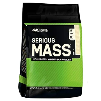 Abbildung von OPTIMUM NUTRITION Serious Mass Weight Gainer 5454g Beutel / Cookies &amp; Cream 5500 g