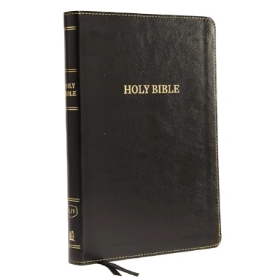 Abbildung von KJV Holy Bible: Large Print Thinline, Black Leathersoft, Red Letter, Comfort (Thumb Indexed): King James Version: Bible, Version