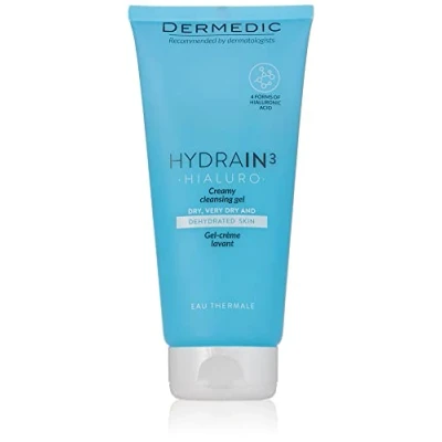 Abbildung von DERMEDIC HYDRAIN 3 HIALURO Waschgel Cremefarben 200 ml