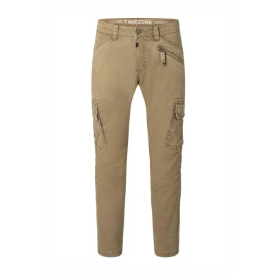 Abbildung von Timezone BEN Jeans Slim Fit, Herren, Größe: 38x32, Timber beige
