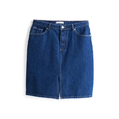 Abbildung von Tommy Hilfiger Jeansrock, Damen, Größe: 32, Ace
