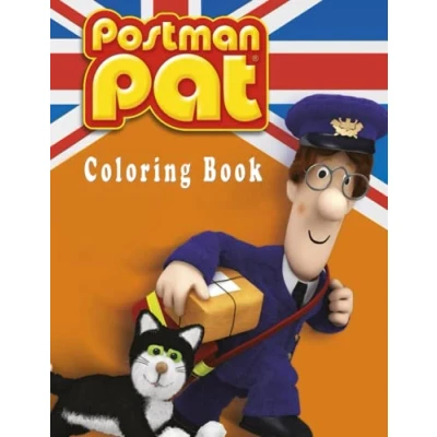 Abbildung von Postman Pat Coloring Book: Super Cute And Funny Book for kids ages 4 8 toddler 1