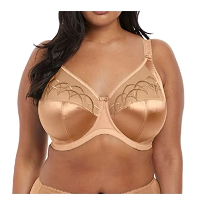 Abbildung von Elomi Damen Plus Size Cate Bügel BH Vollschalen Banded BH, hazel, 85M (Herstellergröße: 38J)